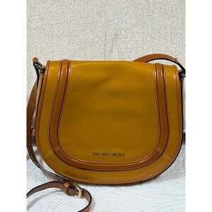 Antonio Melanie Women's Tan Satchel Crossbody Travel Casual Purse Handbag